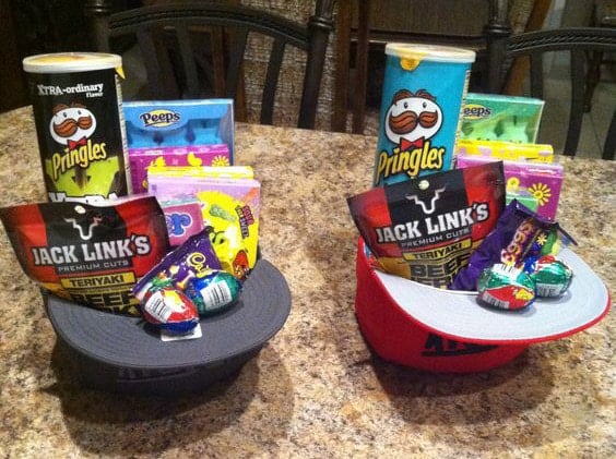 Easter Hat Baskets for Teens...these are the BEST Easter Basket ideas!