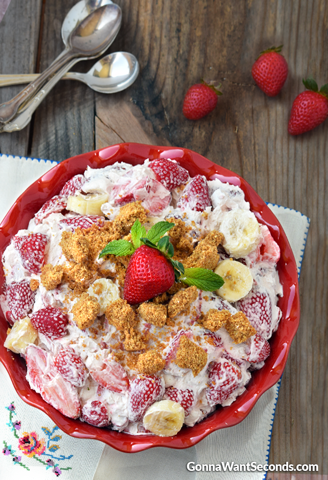 Strawberry Cheesecake Salad....these are the BEST Salad Recipes!