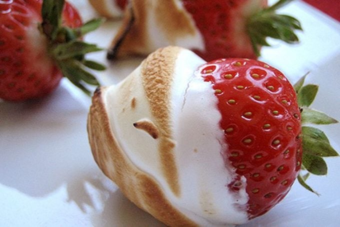 Campfire Strawberry Marshmallows...these are the BEST Camping Recipes!