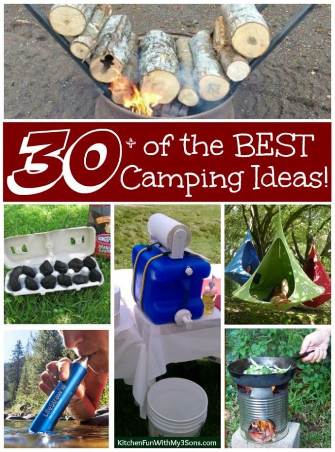 Over 30 of the BEST Camping Hacks