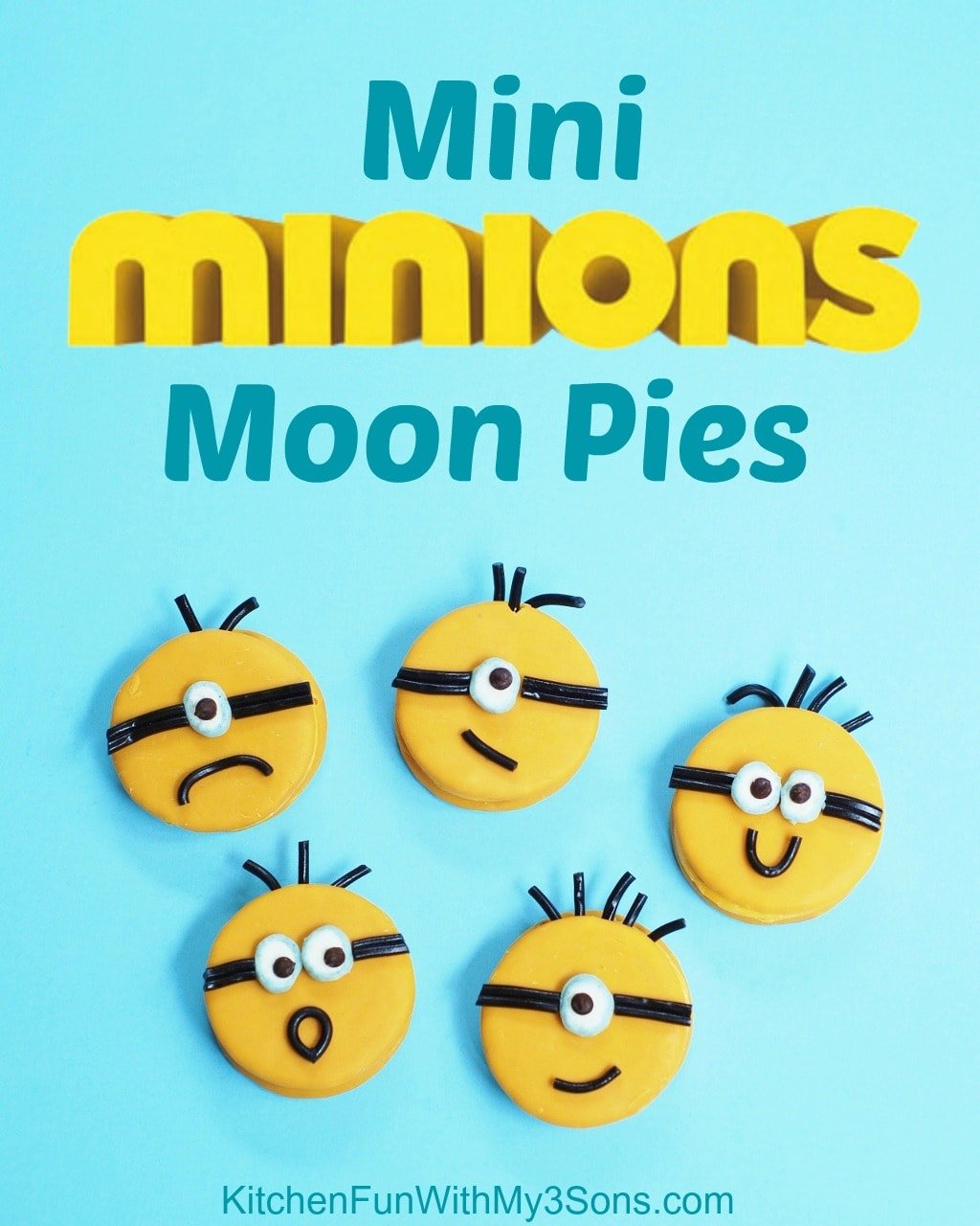 Mini Minion Moon Pies
