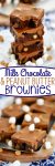 Milk Chocolate Peanut Butter Brownies