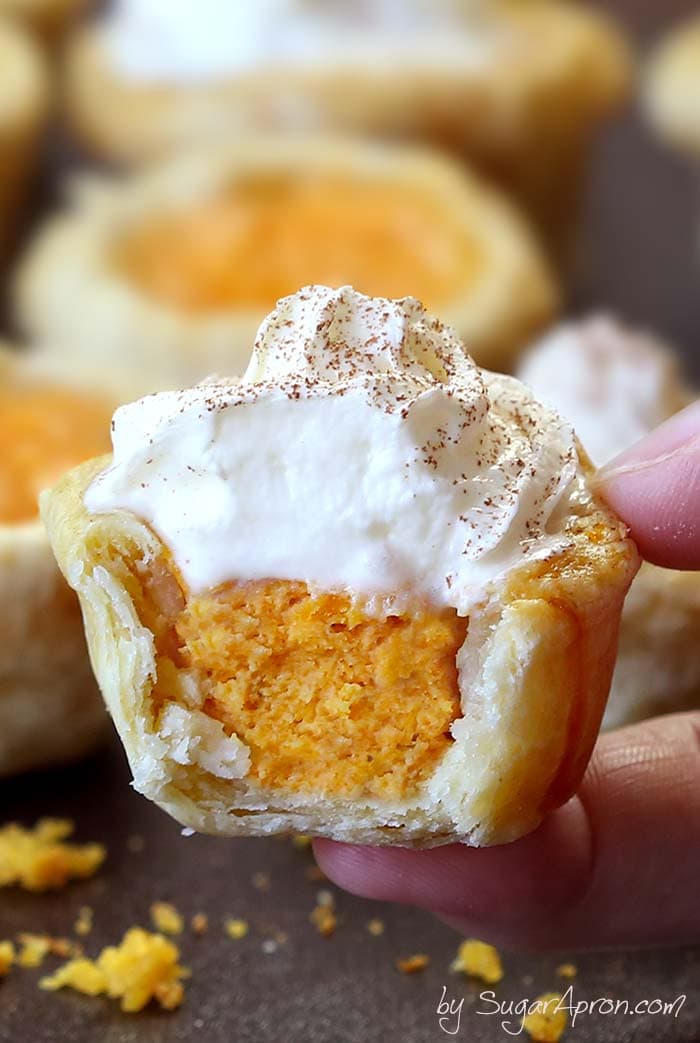 Easy Pumpkin Pie Bites