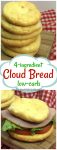 Easy Keto Cloud Bread Recipe Pin
