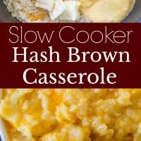 Slow Cooker Hash Brown Casserole