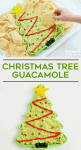 Christmas Tree Guacamole