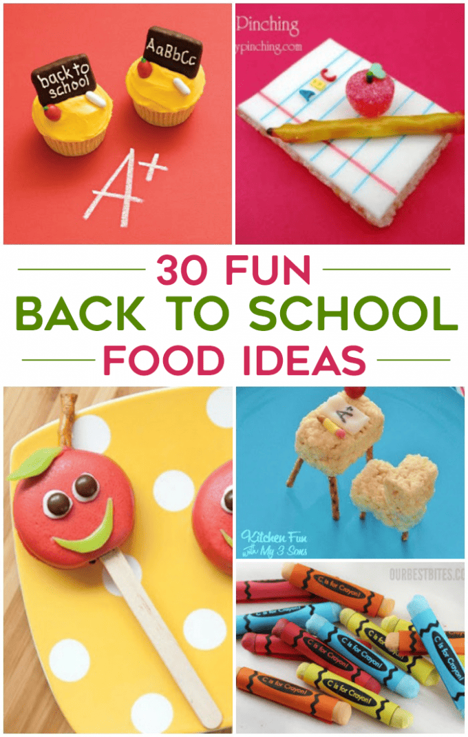 30 Back to School Fun Food & Gift Ideas!