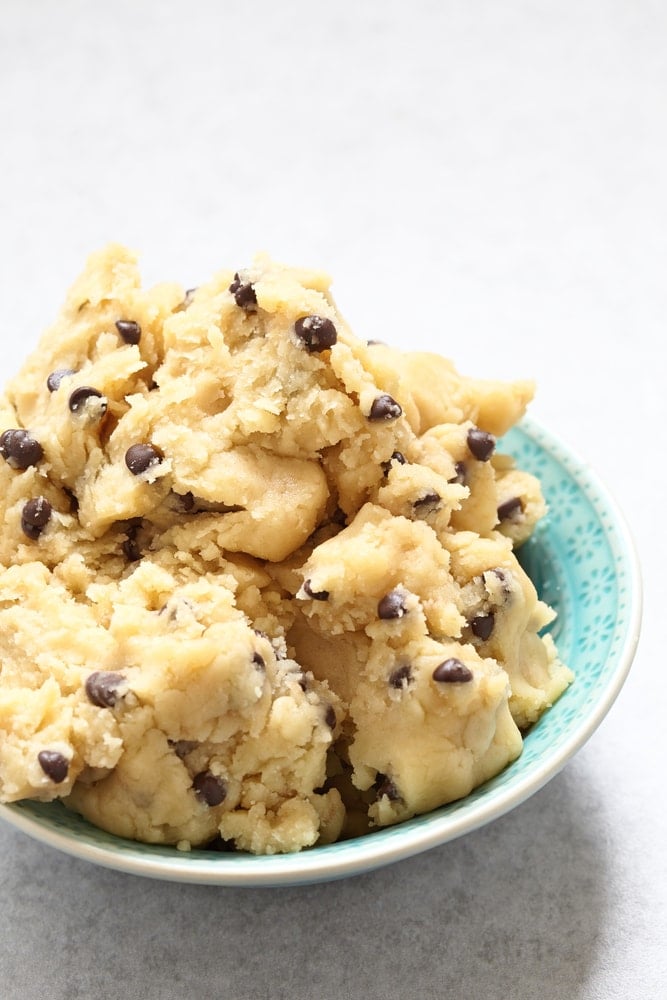Edible Eggless Cookie Dough Recipe