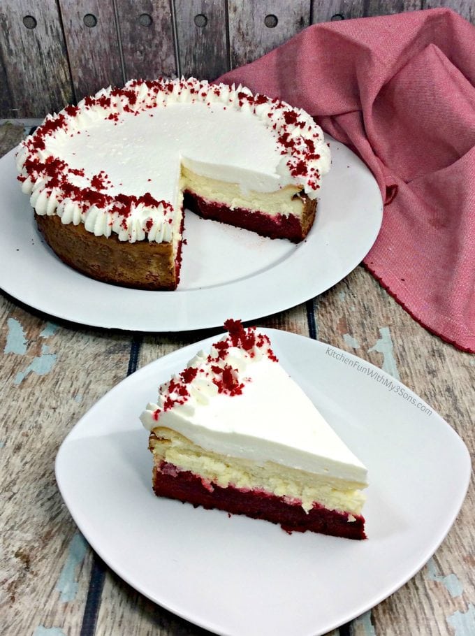 Easy Red Velvet Cheesecake - Spend With Pennies