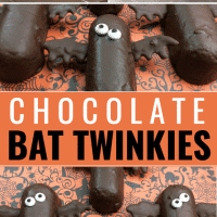 Halloween Bat Twinkies Pin