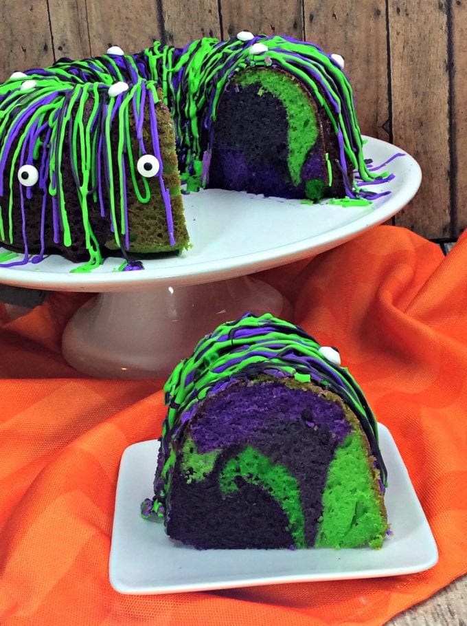 Witches Brew Bundt Cake