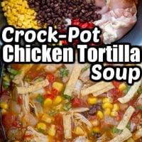 Crock-Pot Chicken Tortilla Soup