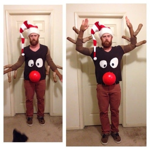 Reindeer Sweater...Over 30 of the BEST Ugly Christmas Sweater ideas!