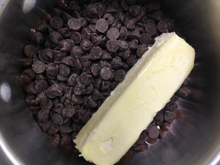 butter and chocolate chips