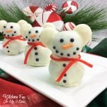 Mickey Mouse Snowman Truffles