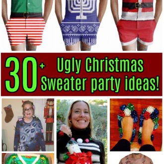 The BEST Ugly Christmas Sweater party ideas!