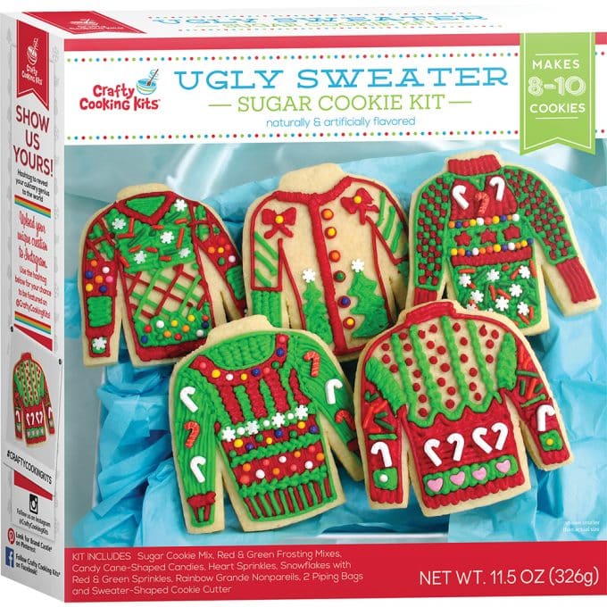 The BEST Ugly Christmas Sweater cookies and party ideas!