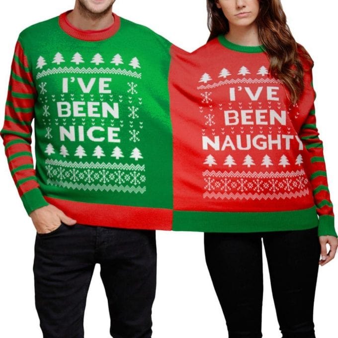 Ugly Christmas Sweaters for Couples!