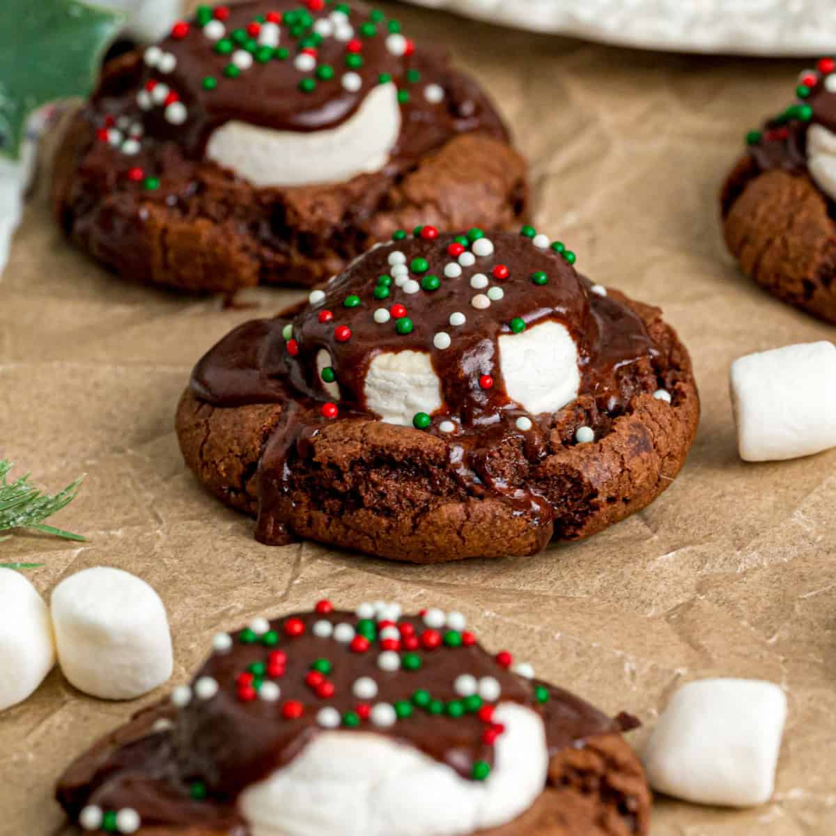 Hot Cocoa Cookies | Kitchen Fun With My 3 Sons