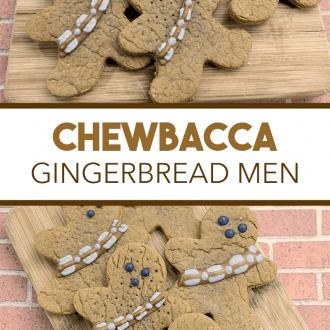 Chewbacca Gingerbread Cookies