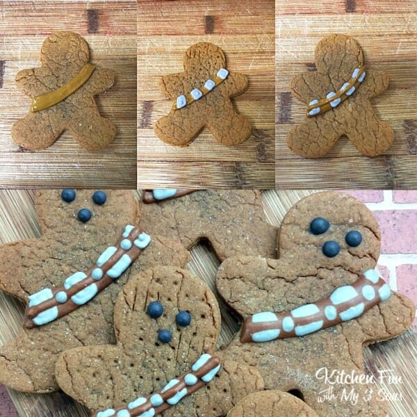 Chewbacca Gingerbread Cookies