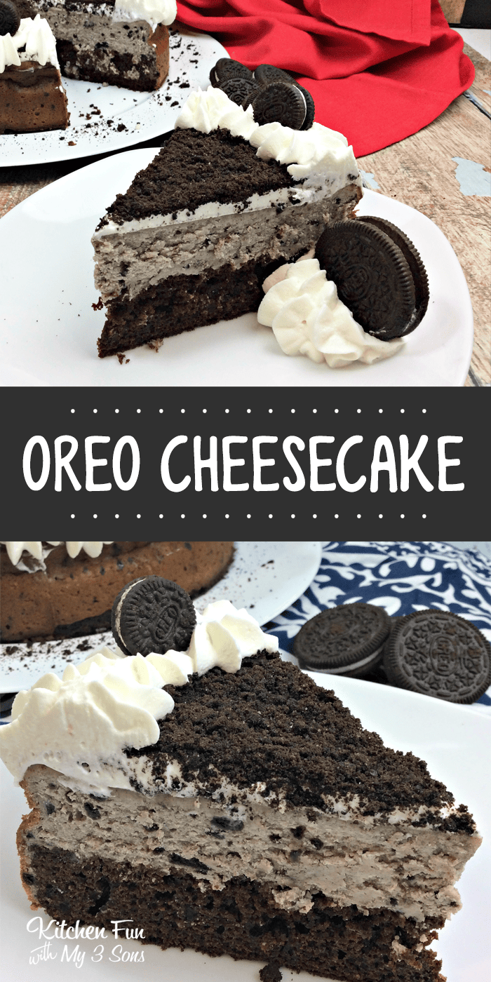 Chocolate Oreo Cheesecake recipe