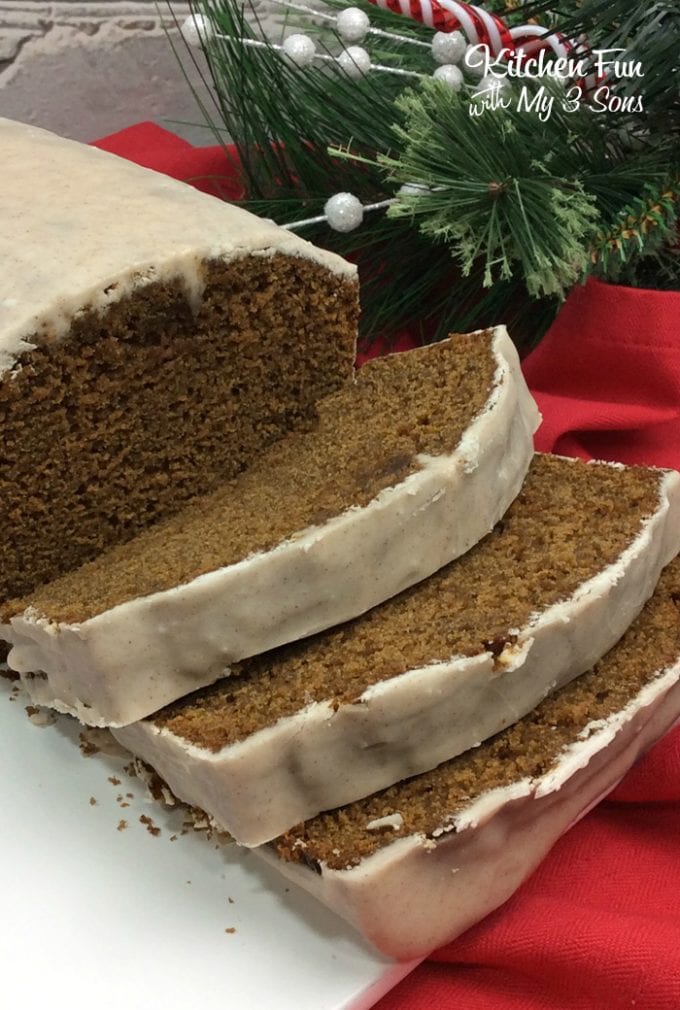 Gingerbread Loaf with Cinnamon Frosting