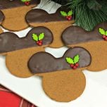 Mickey Mouse Gingerbread Cookies