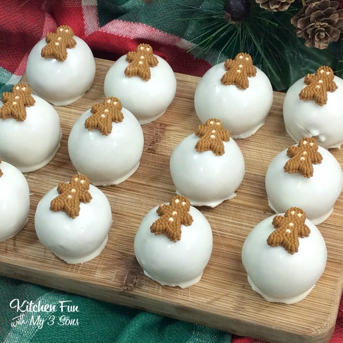 Gingerbread Oreo Truffles