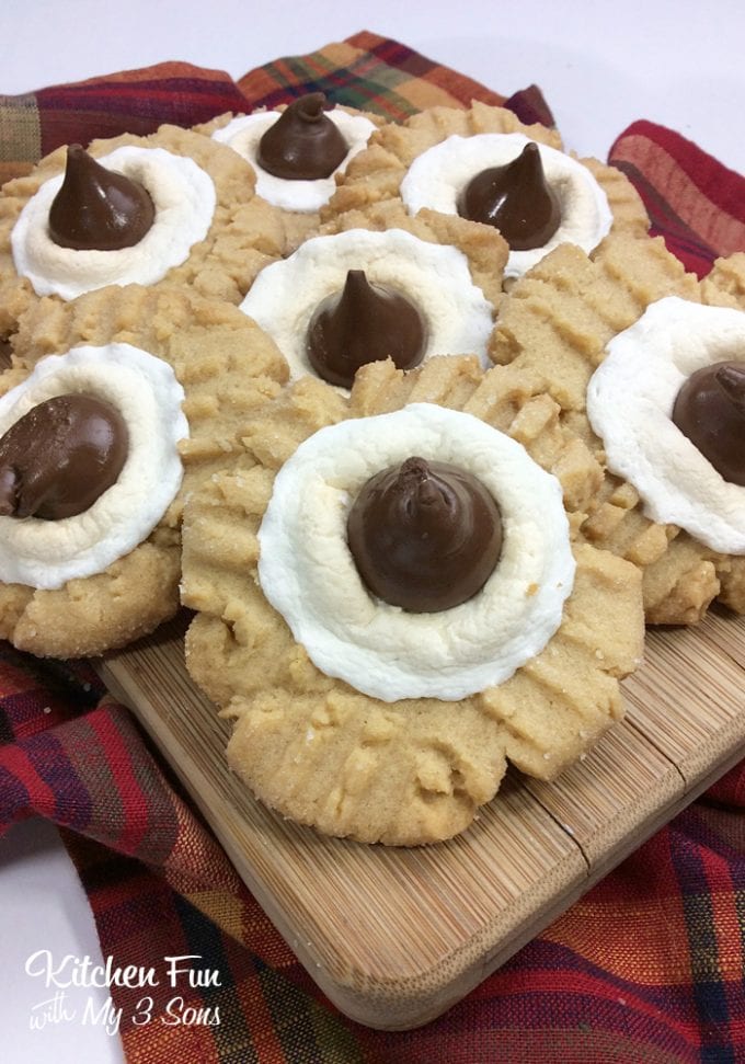 Peanut Butter S'mores Cookies