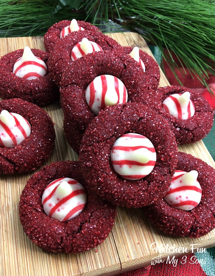 Christmas Red Velvet Cookies - Kitchen Fun With My 3 Sons