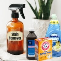 We are sharing our Stain Removal Guide with you today for you to print and keep on hand. This is great to reference for your typical stains.