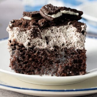 Oreo Poke Cake Feature