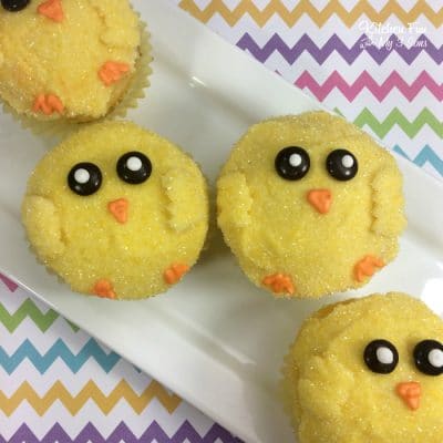 Easter Chick Cupcakes