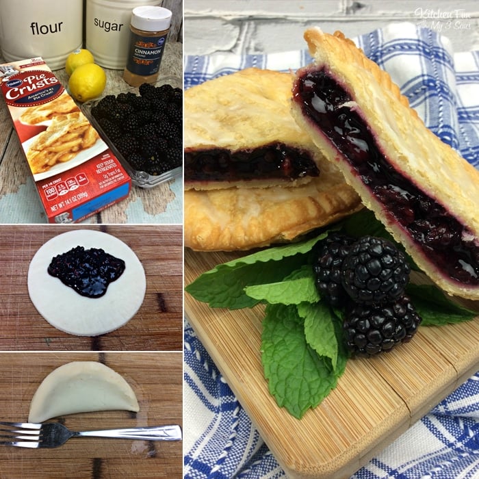 Air Fryer Blackberry Hand Pies