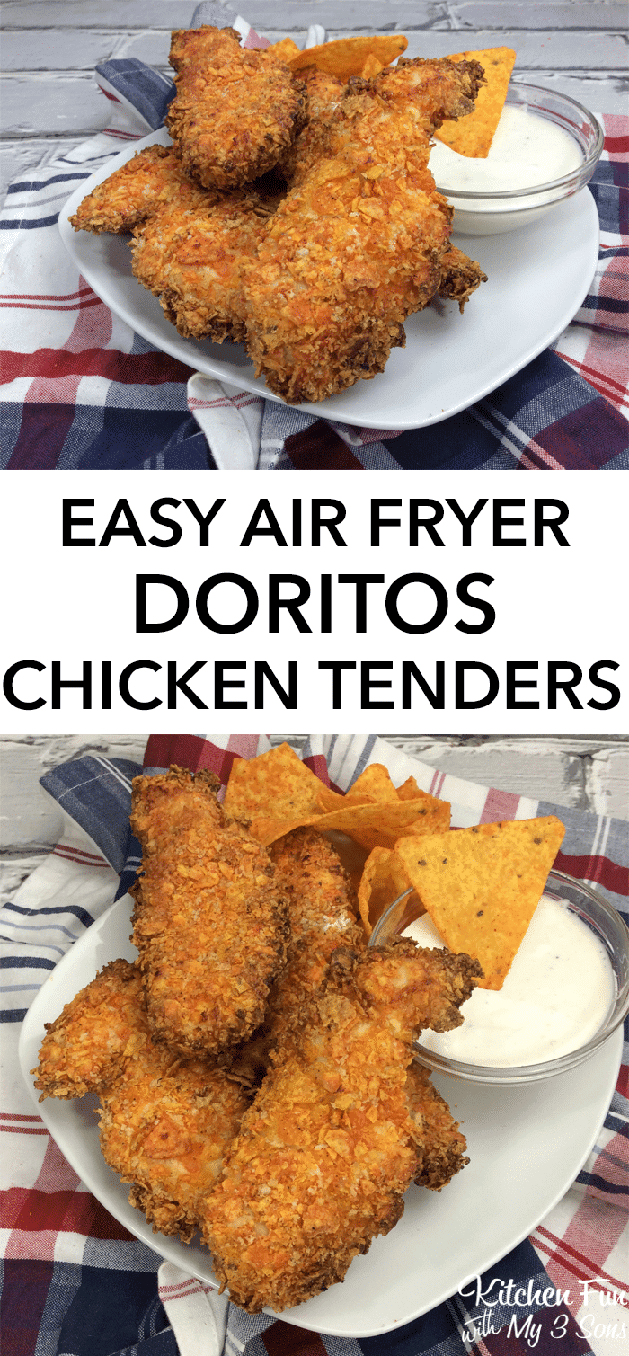 Doritos Air Fryer Chicken Tenders Kitchen Fun With My 3 Sons