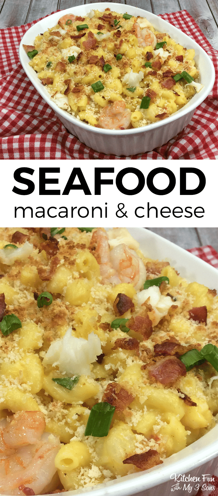 Seafood Macaroni and Cheese