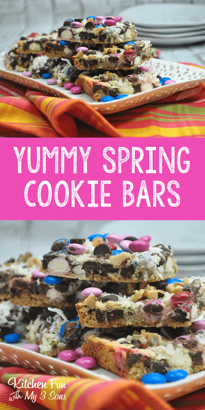 Spring Cookie Bars