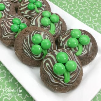 St Patricks Day Mint Cookies