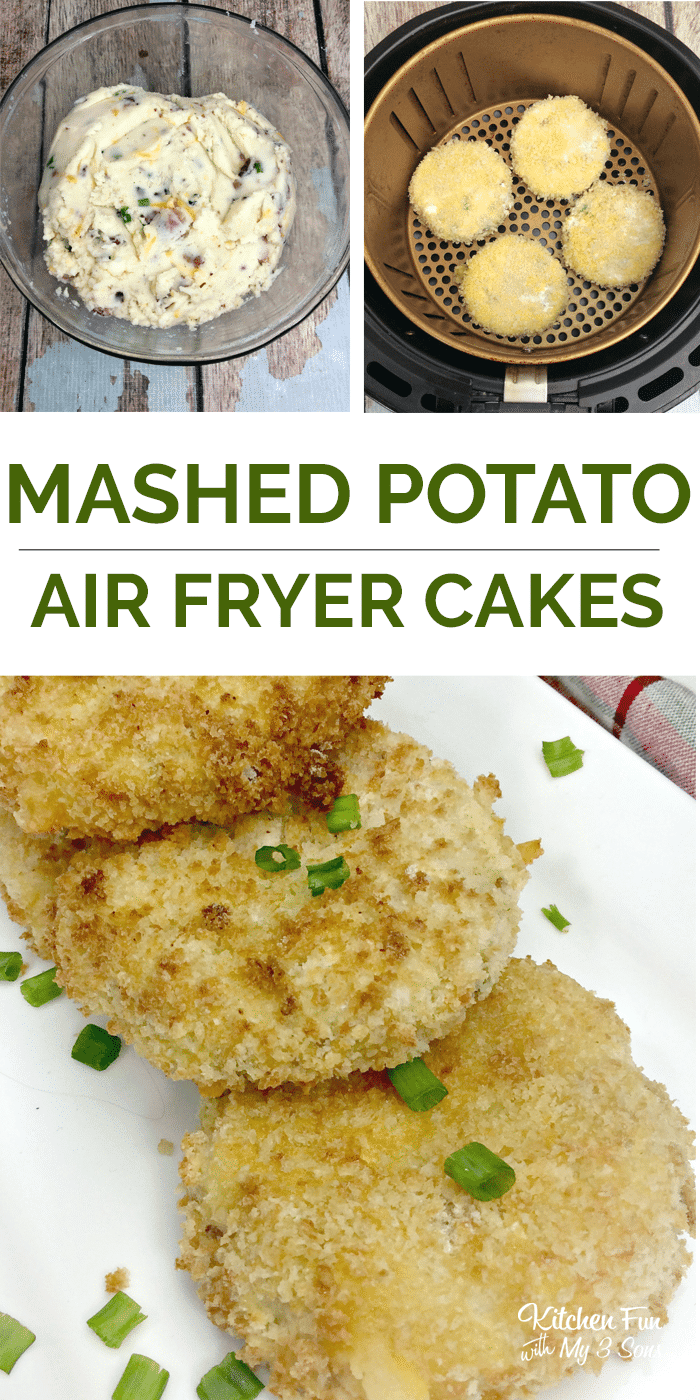 Air Fryer Mashed Potato Cakes
