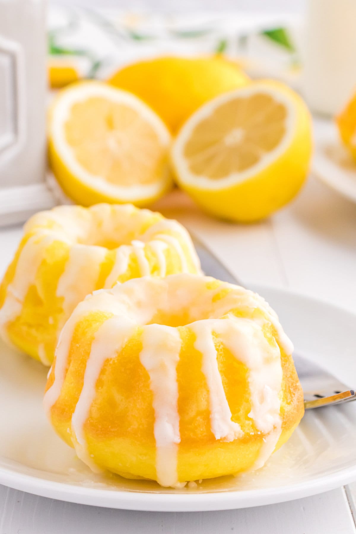Mini Lemon Bundt Cakes | Kitchen Fun With My 3 Sons
