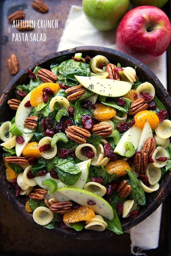 Autumn Crunch Pasta Salad Recipes