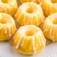 Mini Lemon Bundt Cakes feature