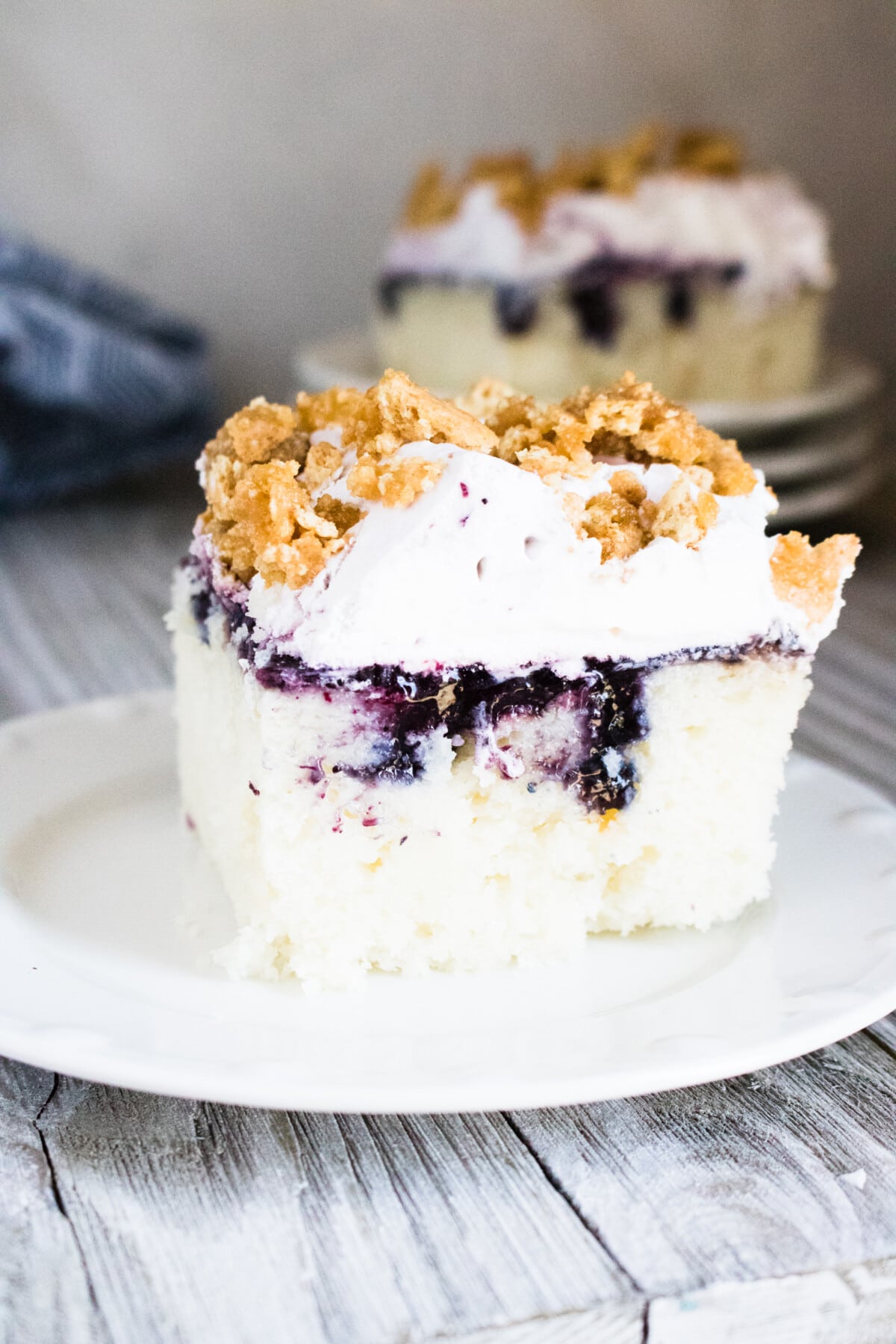 Blueberry Poke Cake