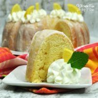 Homemade Lemon Bundt Cake
