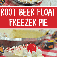 Root Beer Float Freezer Pie pin