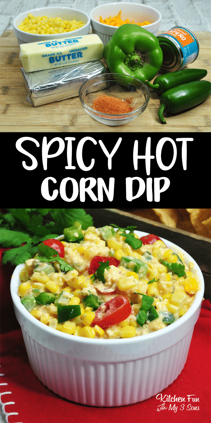 Spicy Southern Hot Corn Dip