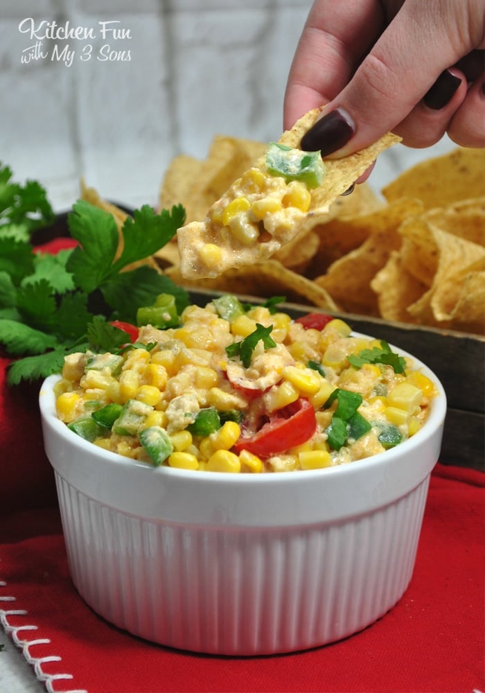 Spicy Southern Hot Corn Dip