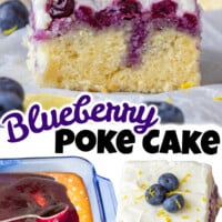 Blueberry Poke Cake pin