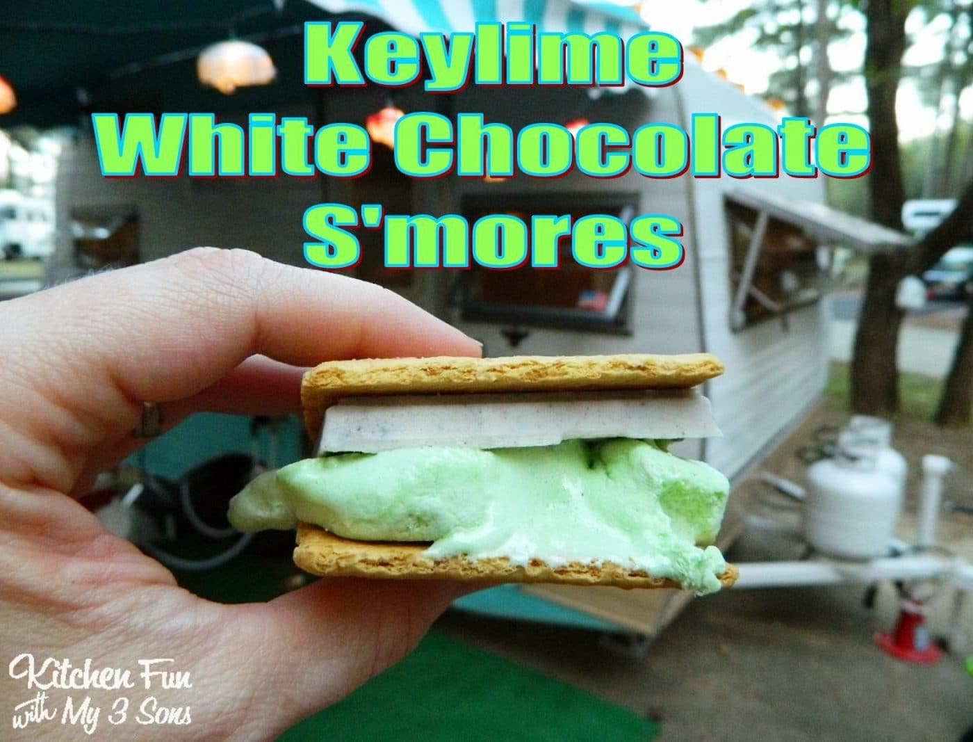 Keylime White Chocolate S'mores - Best S'mores Recipes